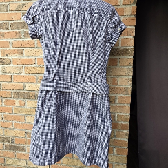 Polo Ralph Lauren Gray and White Mini Dress - Picture 9 of 11